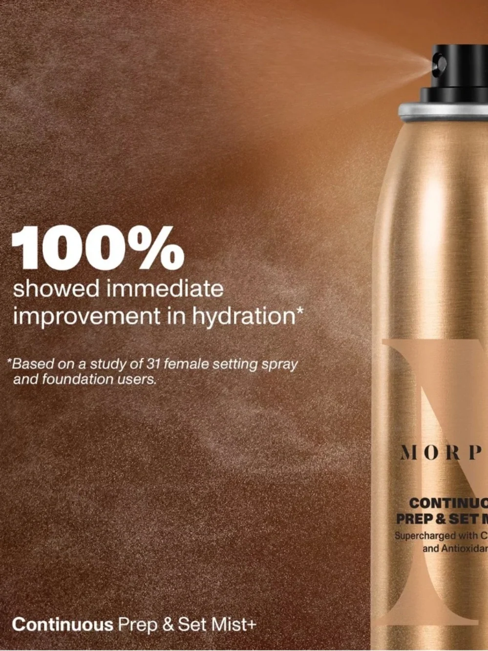Morphe Continuous Prep & Set Mist+ 2.8oz BRAND NEW